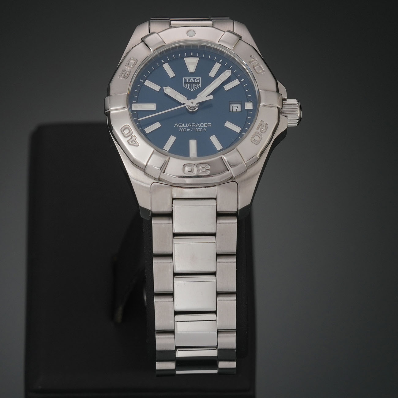TAG HEUER(USED)태그호이어 아쿠아레이서 스틸 쿼츠 27mm WBD1412